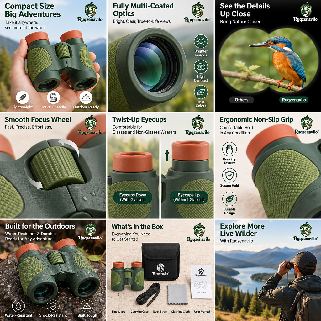 Little Owl Kids Binoculars – image 3
