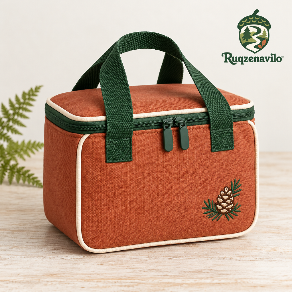 Pinecone Picnic Lunch Bag – image 1