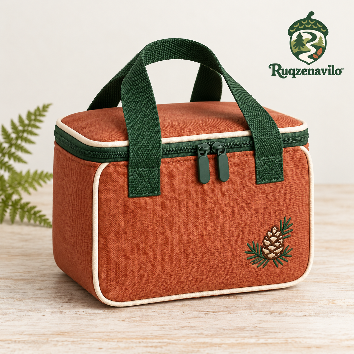 Pinecone Picnic Lunch Bag – image 1