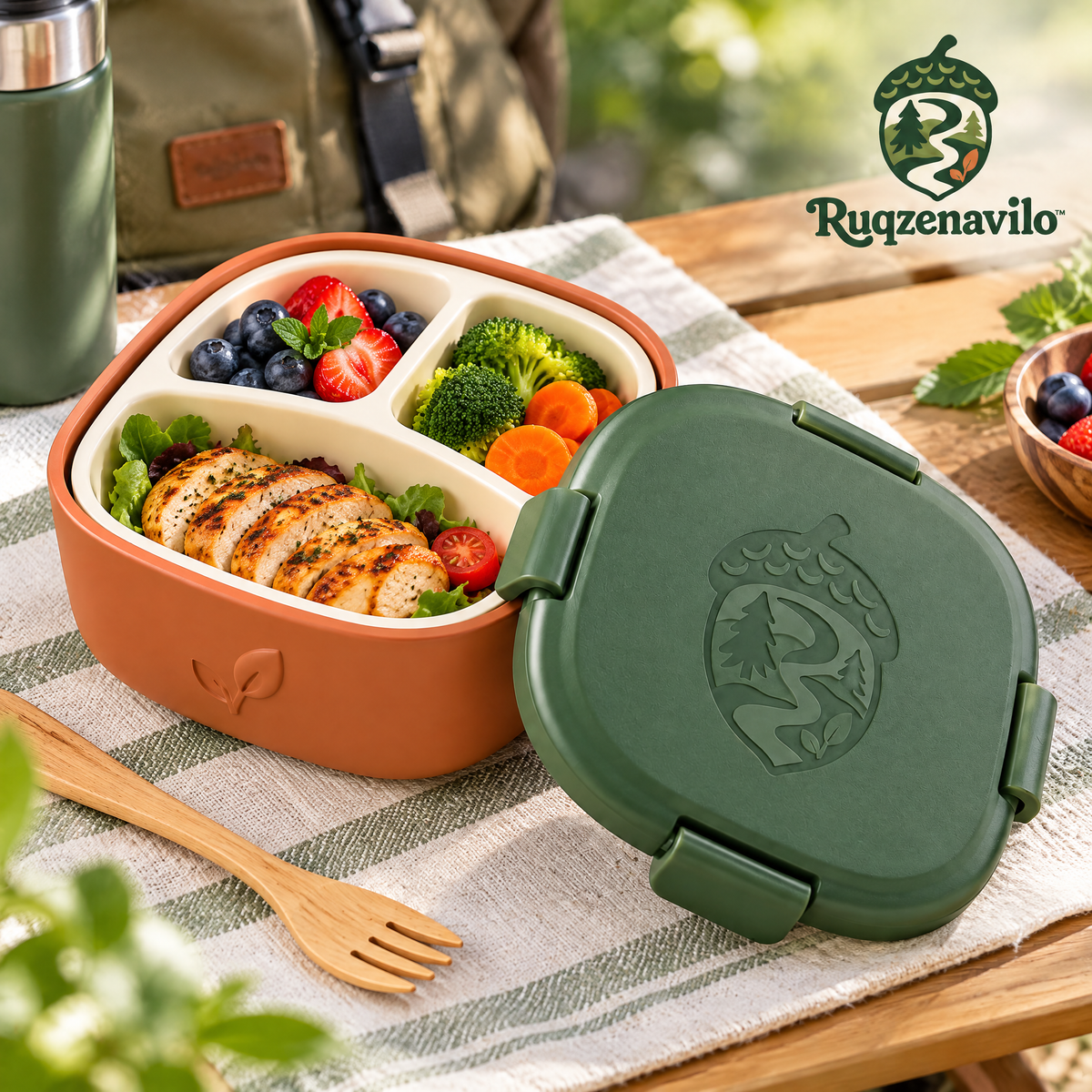 Campfire Trail Divided Snack Box – image 2